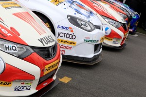 BTCC grid for 2013