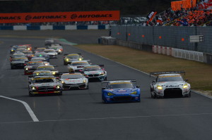 Super GT Okayama 2013 GT300 Start