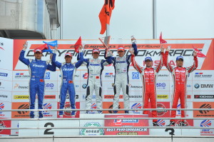 Super GT Okayama GT500 Podium