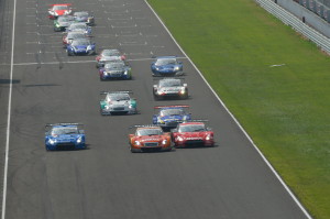 Super GT Sugo 2012 GT500 Start