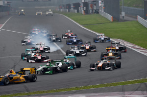 Super Formula Fuji Speedway 2014 Start 2