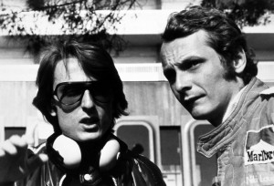 - Luca di Montezemolo e Niki Lauda - Il pilota vincera la gara.