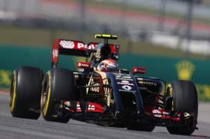 Circuit of the Americas, Austin, Texas, United States of America. Saturday 1 November 2014. Pastor Maldonado, Lotus E22 Renault. World Copyright: Alastair Staley/Lotus F1. ref: Digital Image _R6T2395