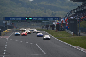 Super GT Fuji 2014 GT300 Start