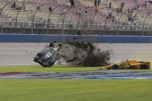 Unfall von Briscoe und Hunter-Reay (c) Chris Jones/ IndyCar Media