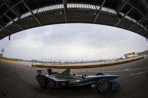 2014/2015 FIA Formula E Championship. Berlin ePrix, Berlin Tempelhof Airport, Germany. Saturday 23 May 2015 Jarno Trulli (ITA)/Trulli Racing - Spark-Renault SRT_01E. Photo: Zak Mauger/LAT/Formula E ref: Digital Image _L0U8747