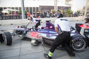 FIA Formula E Championship 2015/16. Beijing ePrix, Beijing, China. Friday session Beijing, China, Asia. Friday 23 October 2015 Photo: / LAT / FE ref: Digital Image _L1_3387