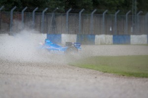 FIA Formula E Championship 2015/16. Pre-season Testing Session Six. Simona De Silvestro (SUI), Andretti ATEC-01 Donington Park Racecourse, Derby, England. Tuesday 25 August 2015 Photo: Adam Warner / LAT / FE ref: Digital Image _L5R2769