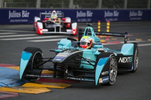 FIA Formula E Championship 2015/16. Beijing ePrix, Beijing, China. Oliver Turvey (GBR) NEXTEV TCR FormulaE 001 Free Practice Beijing, China, Asia. Friday 23 October 2015 Photo: Sam Bloxham / LAT / FE ref: Digital Image _SBL6410