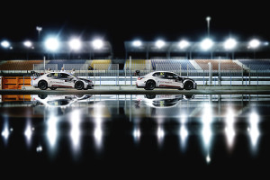 37 LOPEZ Jose Maria (arg) Citroen C Elysee team Citroen racing action 68 MULLER Yvan (fra) Citroen C Elysee team Citroen racing action during the 2015 FIA WTCC World Touring Car Championship race at Losail from November 25th to 27th 2015, Qatar. Photo Francois Flamand / DPPI