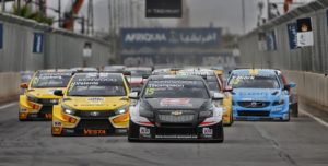 Start Race 1 during the 2016 FIA WTCC World Touring Car Race of Morocco at Marrakech, from May 6 to 8 2016 - Photo Francois Flamand / DPPI