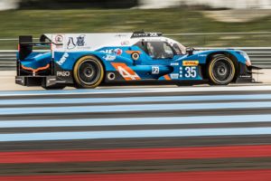 Car #35 / BAXI DC RACING ALPINE / CHN / Alpine A460 - Nissan / David Cheng (USA) / Ho-Pin Tung (NLD) / Nelson Panciatici (FRA) - WEC Prologue at Circuit Paul Ricard - Le Castellet - France -